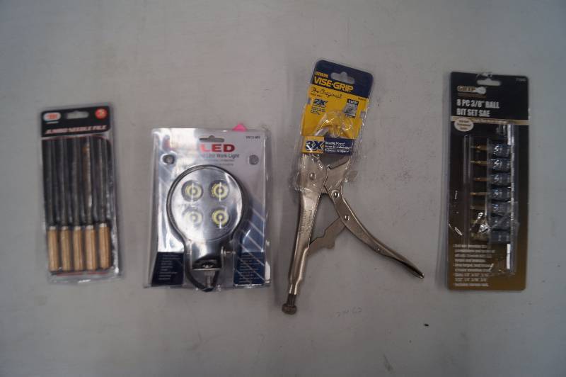 lot 110 image: FilesVise GripDrill Bits