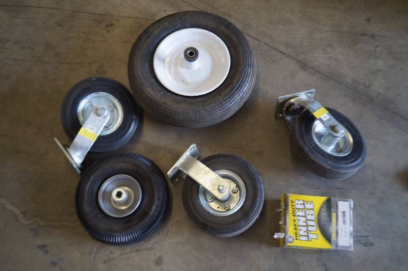 lot 125 image: Caster Wheels