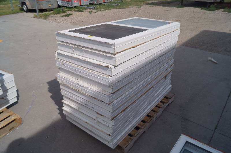 lot 145 image: Vinyl Windows