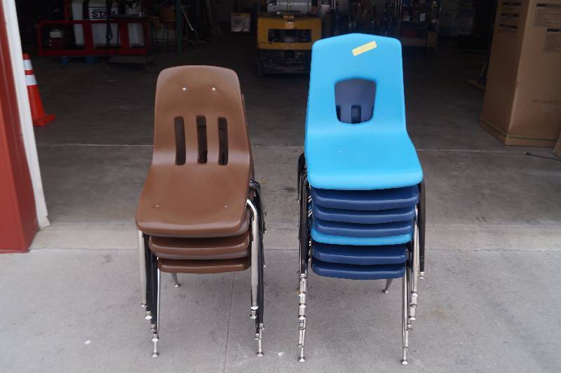 lot 160 image: Stackable Chairs