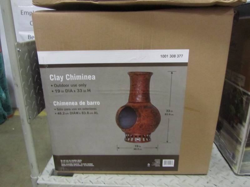 lot 43 image: 19 clay chimnea