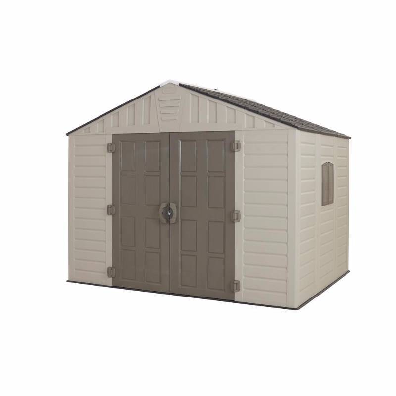 Keter 8 ft. x 11 ft. Factor Plastic Shed | MN Home Outlet ...