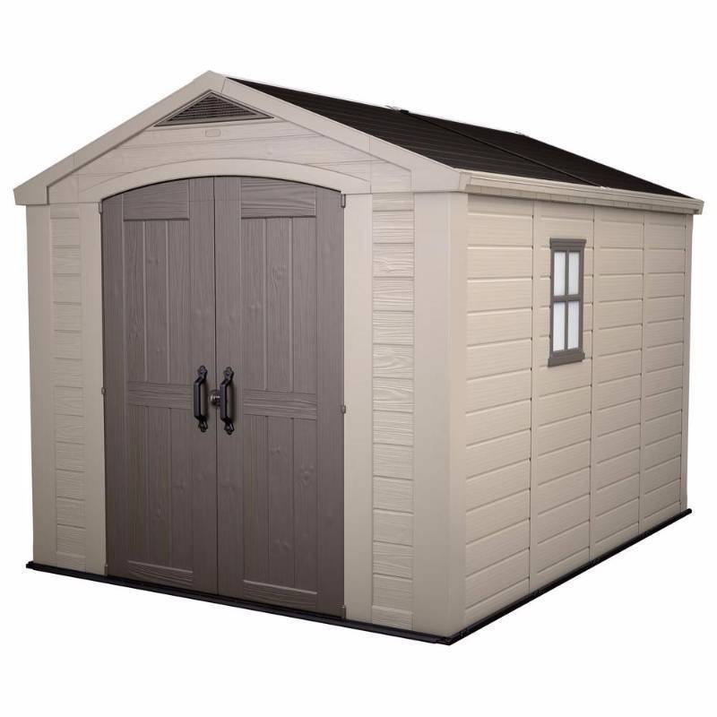 US Leisure Keter Stronghold 10 ft. x 8 ft. Resin Storage 