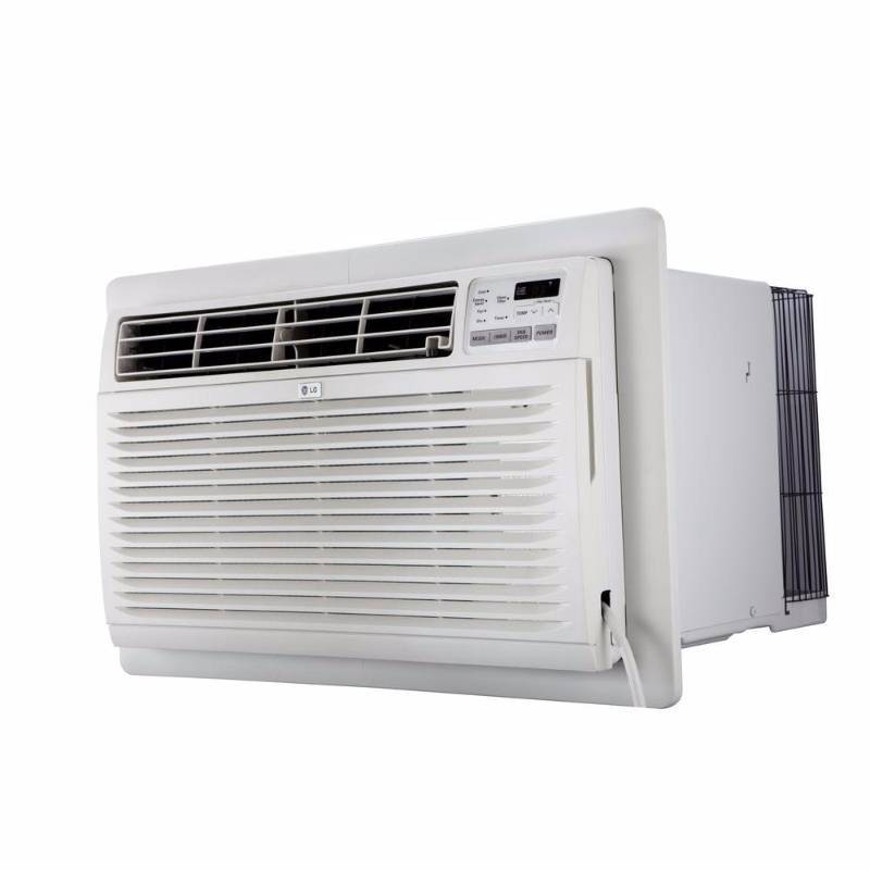 lot 90 image: LG 9,800 BTU 115-Volt Through-the-Wall Air Conditioner with ENERGY STAR and Remote