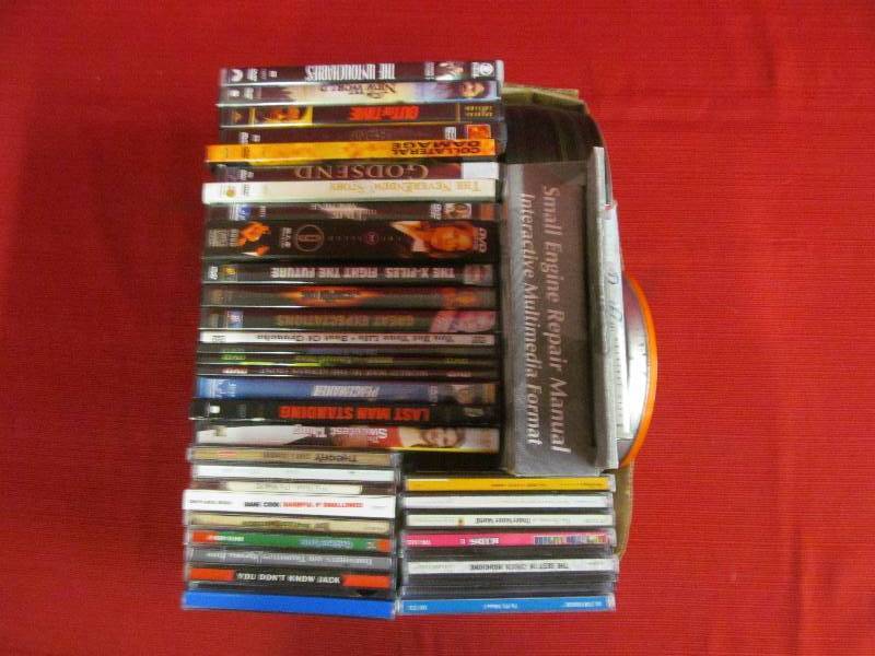 lot 21 image: DVDs