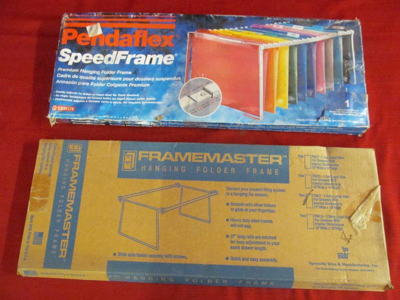 lot 57 image: folder frames