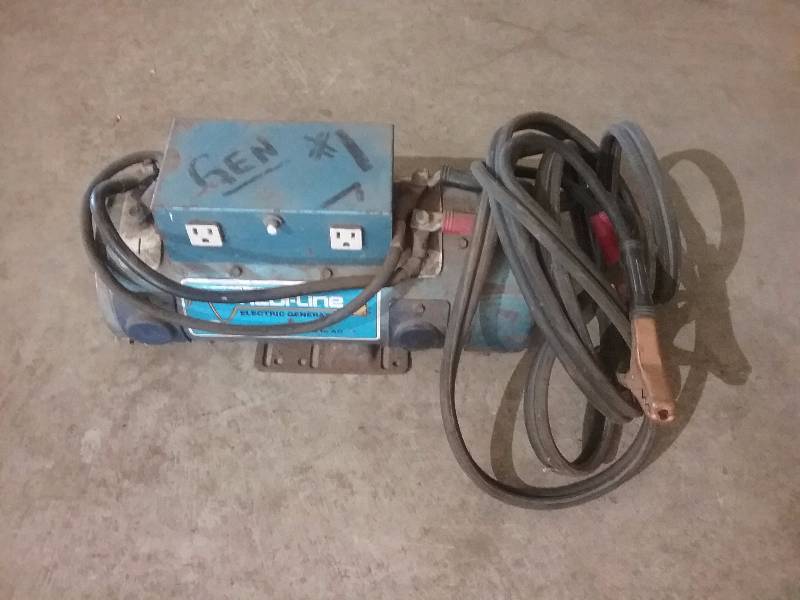 lot 41 image: RediLine Electric Generator, DC to AC, Works Great See Video