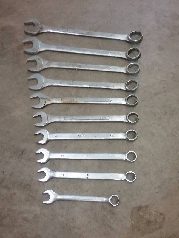 lot 92 image: 1- 2 Box & Open End Wrenches