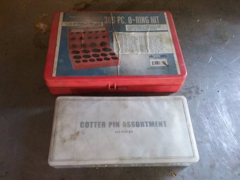 lot 108 image: Cotter Pins & O-Ring Set