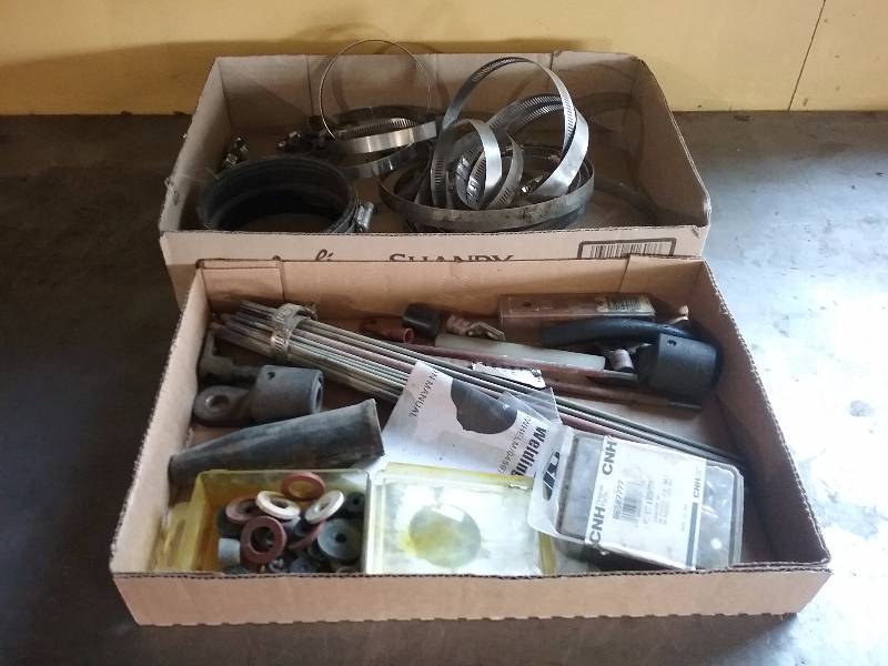 lot 112 image: Lot -Misc Clamps, Welding Rods, etc