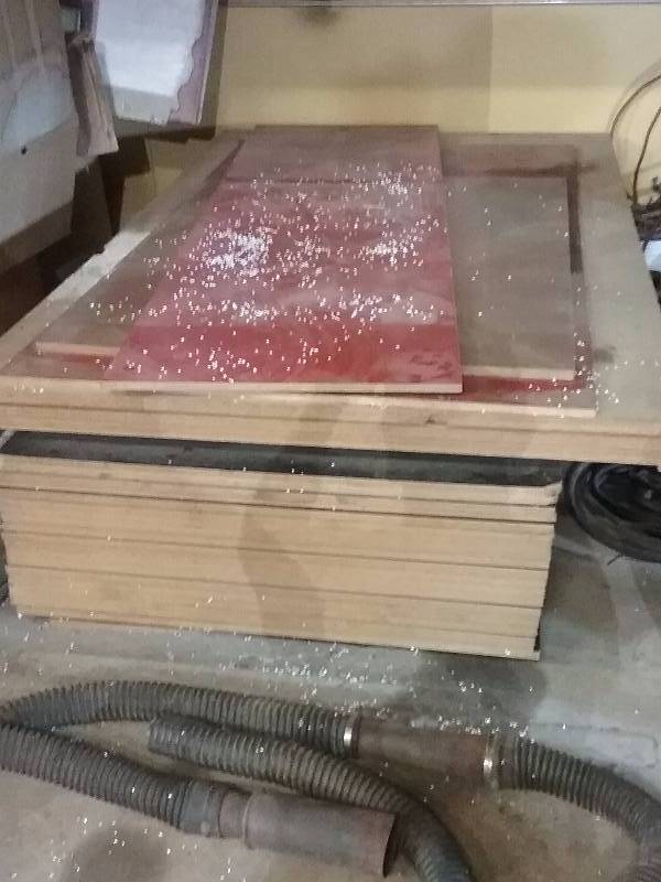 lot 161 image: Lot - Melamine Sheets - (6) 97x61 & (22) 97 x 49