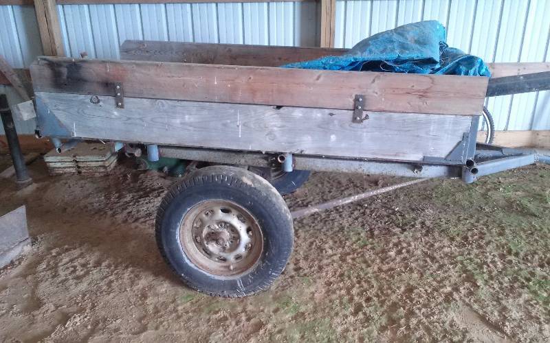 lot 3 image: Homebuilt Trailer