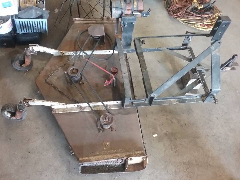 lot 215 image: International 60 Mower with Built in Mulchers