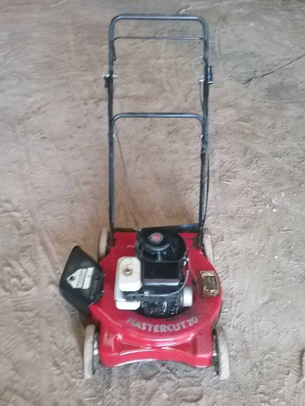 lot 248 image: 3.5hp 20 Mastercut Lawn Mower