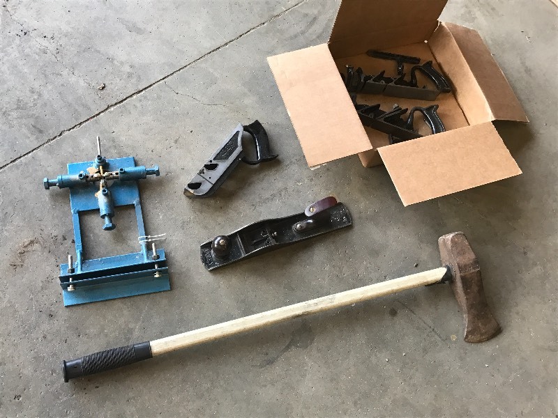 lot 19 image: Lot Of Wire Stripper, Planer Parts...