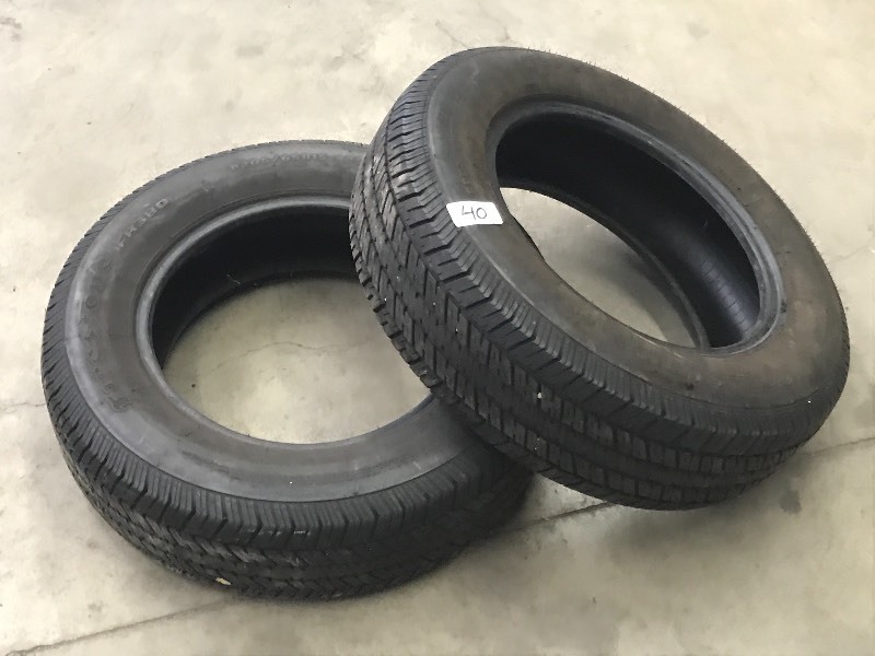 lot 40 image: (2) Firestone P2056515 Tires, Goo...