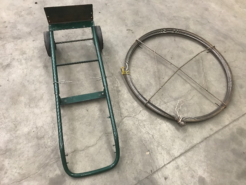 lot 46 image: Lot Of Steel Two Wheeler & Large Fi...