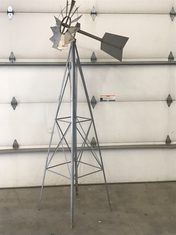 lot 59 image: 8 Tall Windmill, Used ...
