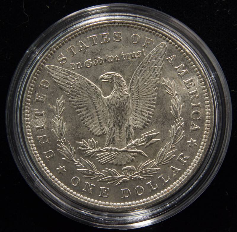 1897 MORGAN SILVER DOLLAR UNC IN AIRTIGHT