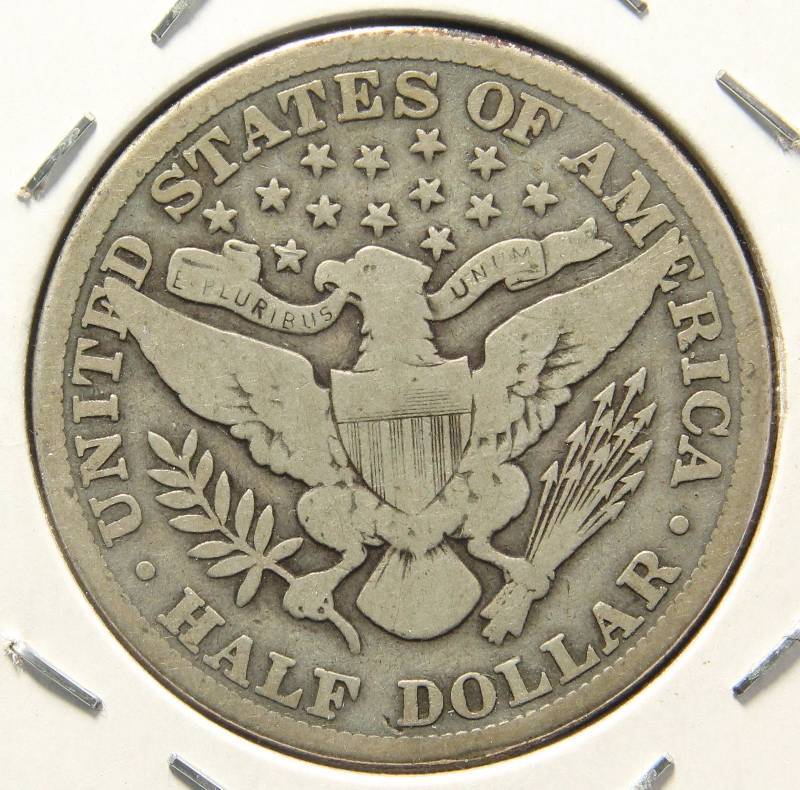 1911 BARBER HALF DOLLAR
