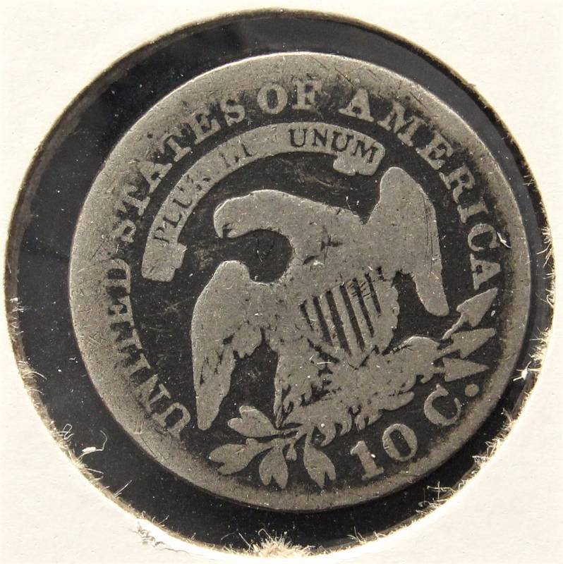 1827 CAPPED BUST DIME