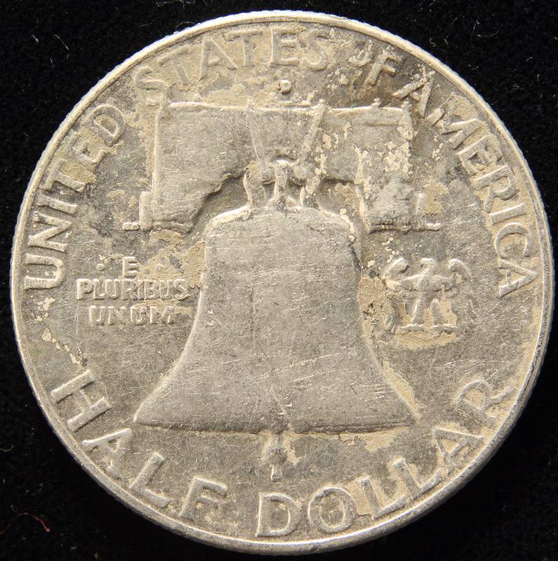 1961-D FRANKLIN SILVER HALF DOLLAR