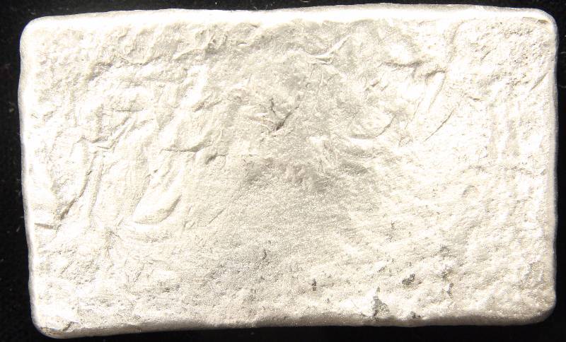 3 TROY OZ. .999 FINE SILVER BAR HAND-POURED PROSPECTORS