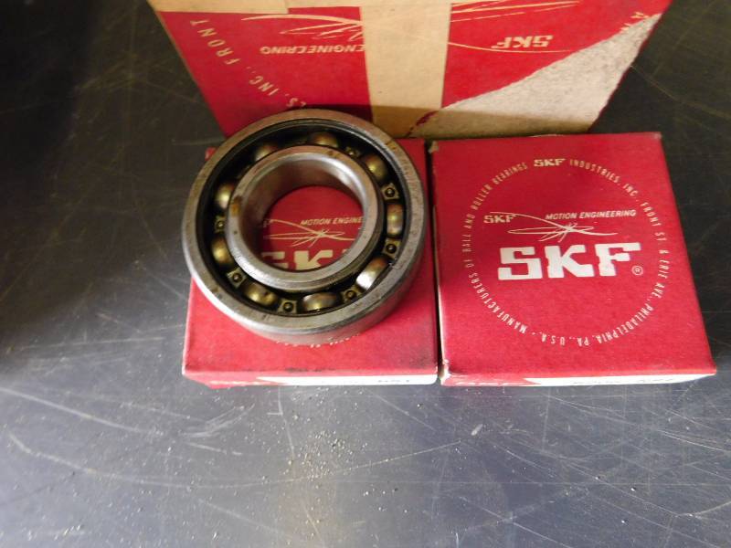 SKF 6206 RSJ Ball Bearings (Qty. 8)