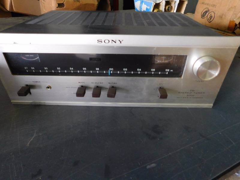 Sony FM Stereo Tuner 5000
