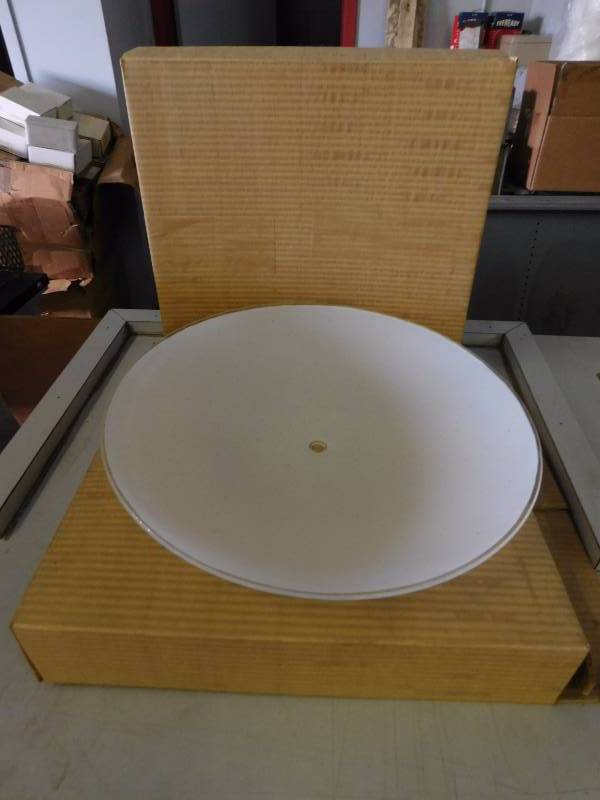 13 Diameter Round Glass for Light Fixture (Qty. 6)