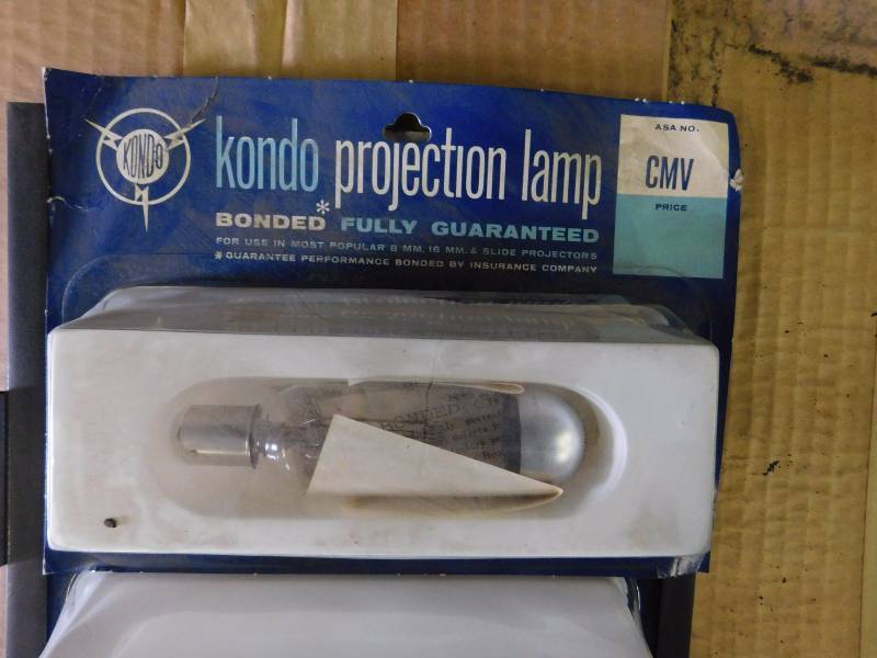 Kondo Overhead Projector Lightbulbs,  ASA No. CMV