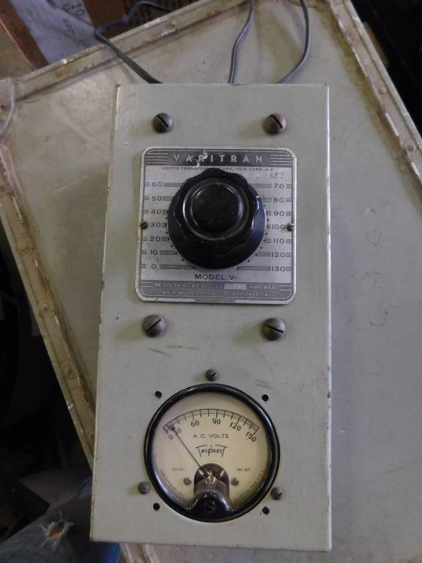 Varitran Model V-1M, 5amp