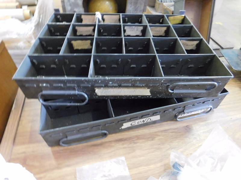 Two Organizer Drawers of Misc. Hardware (See Photos)