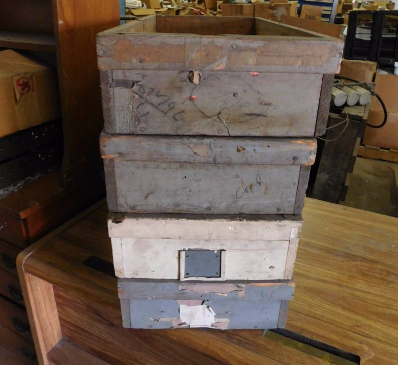 Vintage Wooden Drawers (Qty. 4)