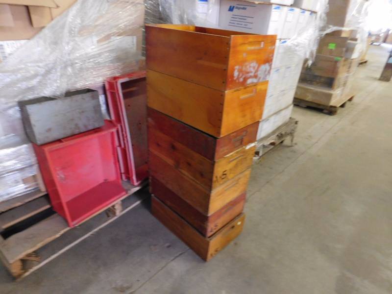 Vintage Wooden Drawers (Qty. 7)