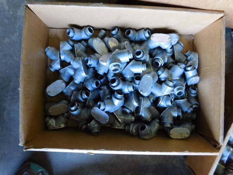 Jake 1/2" Connectors, Conduit 1" Hose, Electric Boxes AEI Electronic