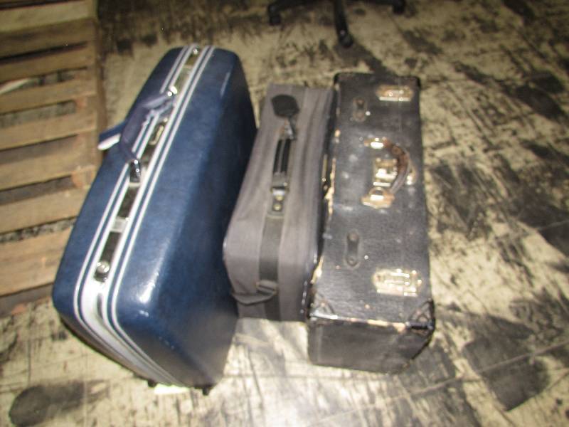 lot 575 image: THREE SUITCASES