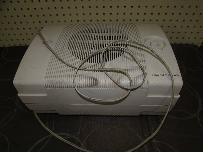 lot 579 image: ALTEC LANSING MULTIMEDIA SUB WOOFER