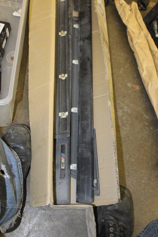 lot 201 image: 1997 BMW E36 M3 Interior Trim - Sill Plates, More