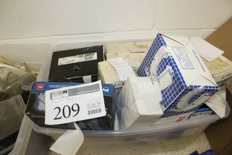 lot 209 image: Brake Pads