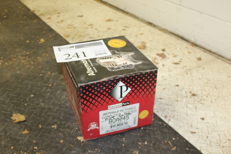 lot 241 image: Precision Parts Remanufactured Computer Tested 115A Alternator wo Pulley