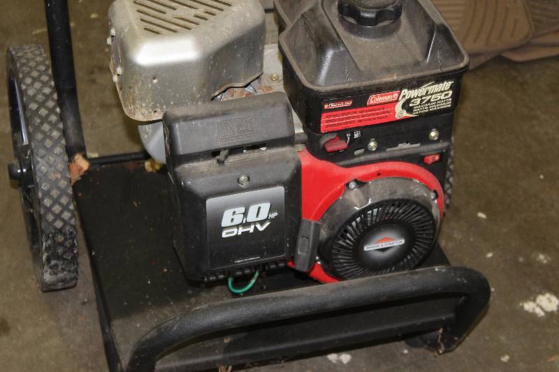 Coleman Powermate 3750 3000W Portable Generator St. Louis Park Auto