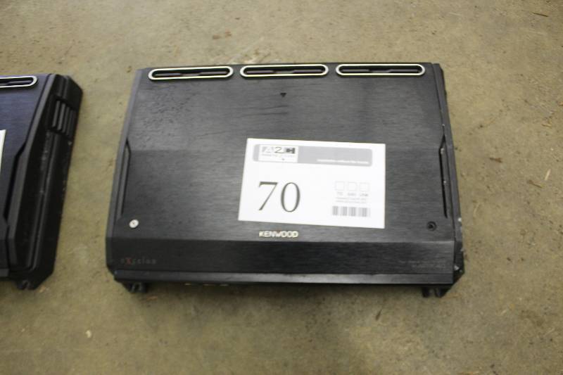 lot 70 image: Kenwood Excelon Power Amplifier