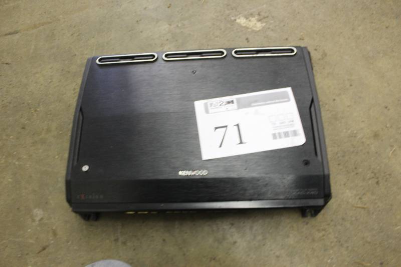 lot 71 image: Kenwood Excelon Power Amplifier
