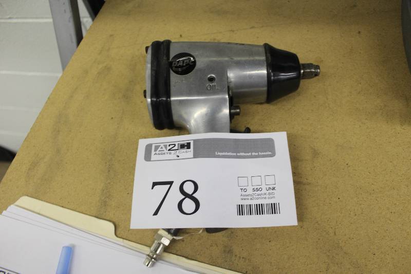 lot 78 image: DeVibliss AT10 12in. Air Impact Wrench