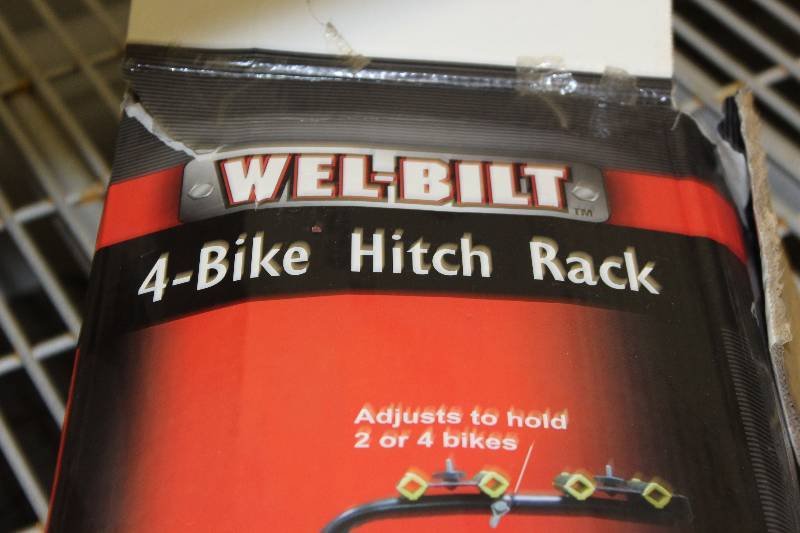 Wel-bilt 4-Bike Hitch Rack | St. Louis Park Auto Shop Surplus Sale | K-BID