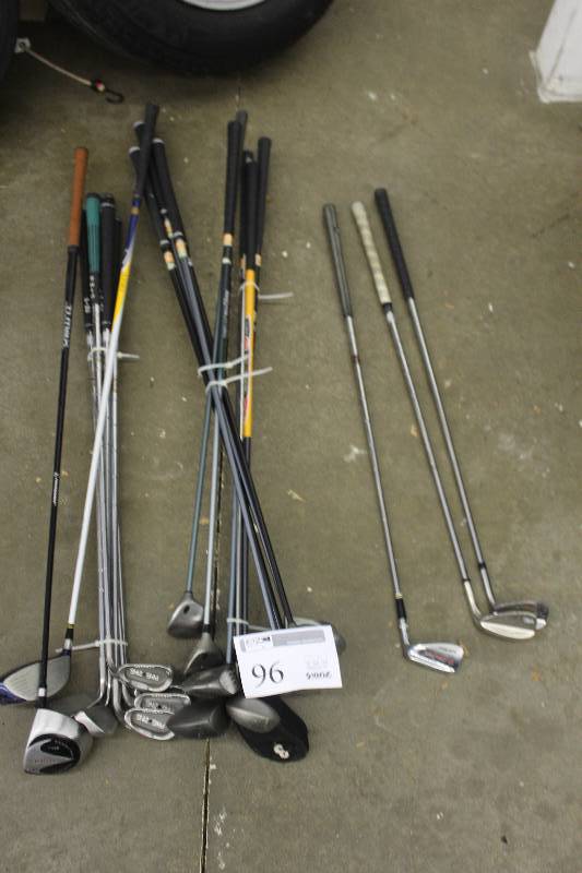 lot 96 image: Misc Golf Clubs Includes TiMax, Next, Karsten, Callaway