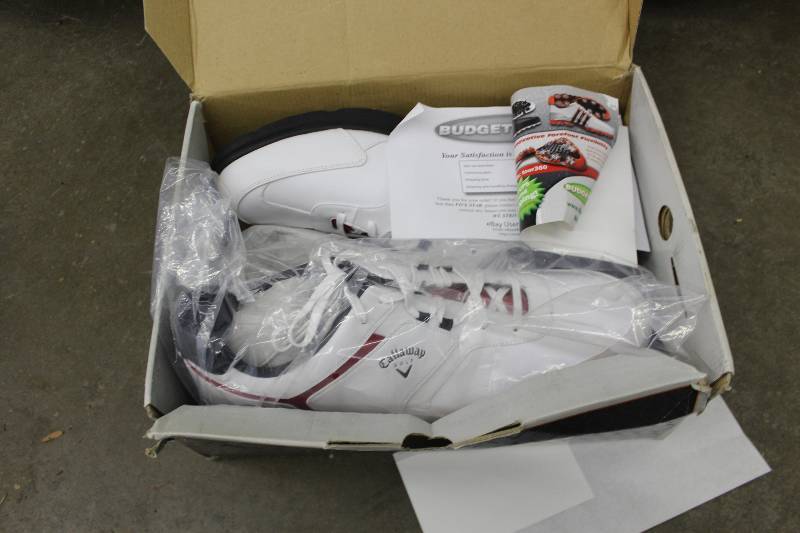 lot 97 image: Callaway Sport Era Golf Shoes White