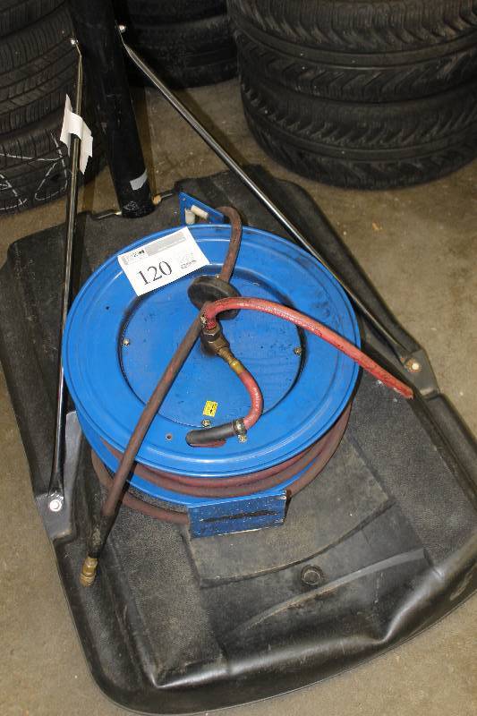 lot 120 image: Cox Reel Air Hose Reel