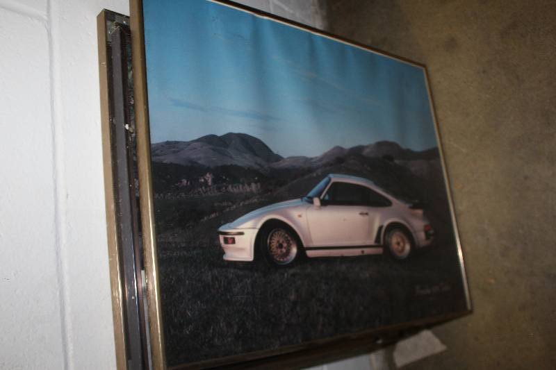 lot 115 image: Lot of (3) Porsche Framed Wall Art